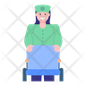 hospital worker icon svg