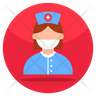 doctor assistant icon svg
