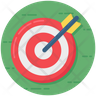 free target aim icons