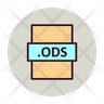 ods document icons free