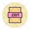 odt file icons