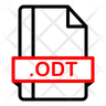 odt file logo