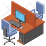 office cabin icon png