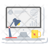 office desk icon png