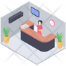 bank help desk symbol