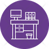 icons of office desk