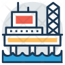 icons for offshore platform