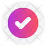 icons for approved circle
