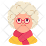 icon old woman
