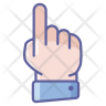 one finger icon download