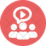 social media video icon png