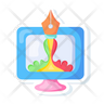 online drawing icon png