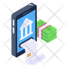 virtual banking icon download