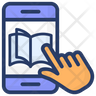 online book reading icon png
