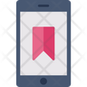 digital bookmark icon png