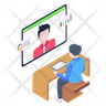 video meeting icon png