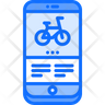 online bike icon png