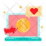 online donation icon svg