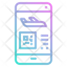 qr code ticket icon png