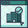 icon for online hotel booking
