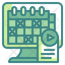 icon for online class timetable