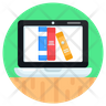 icon for online library