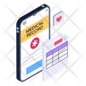 clinical record icon svg