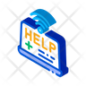 online medicine consultation symbol