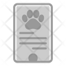online pet details icon