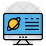 icon online planet