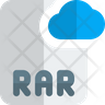 free cloud rar file icons