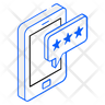 online rating review icon