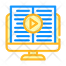 icon for online audiobook