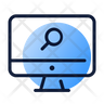 internet research icon svg