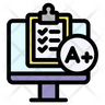 test score icon png