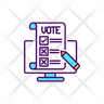 digital voting icons
