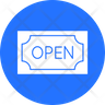 icons for open bag