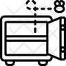 icons for open locker