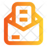 icon for opened mail