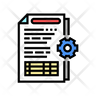 operational process icon download