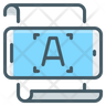 icon for optical character recognition