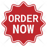 order now icon download
