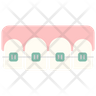 upper teeth symbol