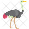 icon ostrich