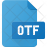 icons of otf document