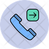 outbound call icon