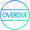overdue icon png