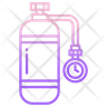 oxygen cylinder icons