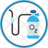 oxygen cylinder icon svg