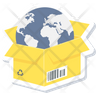 shopping package icons free
